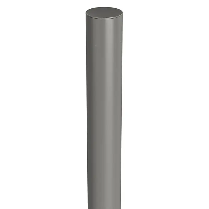 Biohort Zaunpfosten - Höhe: 135 cm, Quarzgrau Metallic - Detailaufnahme