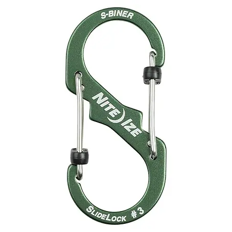 Nite Ize  Doppelkarabiner S-Biner Slidelock
