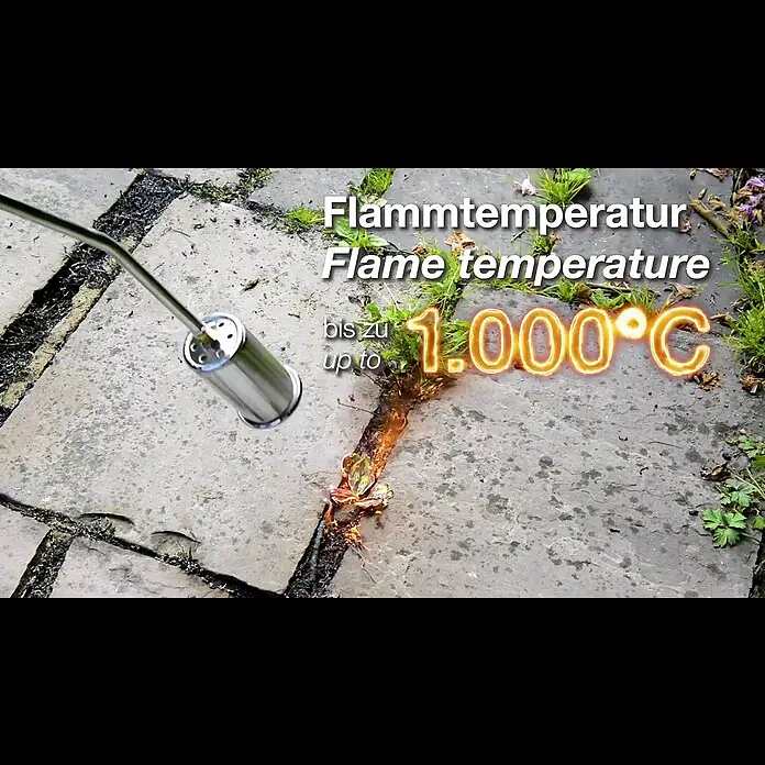 Gloria Uništavač korova bio Professional - Temperatura plamena: 1.000 °C - Gloria Thermoflamm Bio