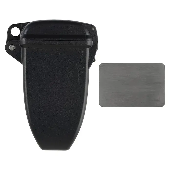 Nite Ize Schlüsseletui Hideout Magnetic - L x B x H: 19,02 x 8,79 x 2,26 cm, Schwarz - Vorderansicht
