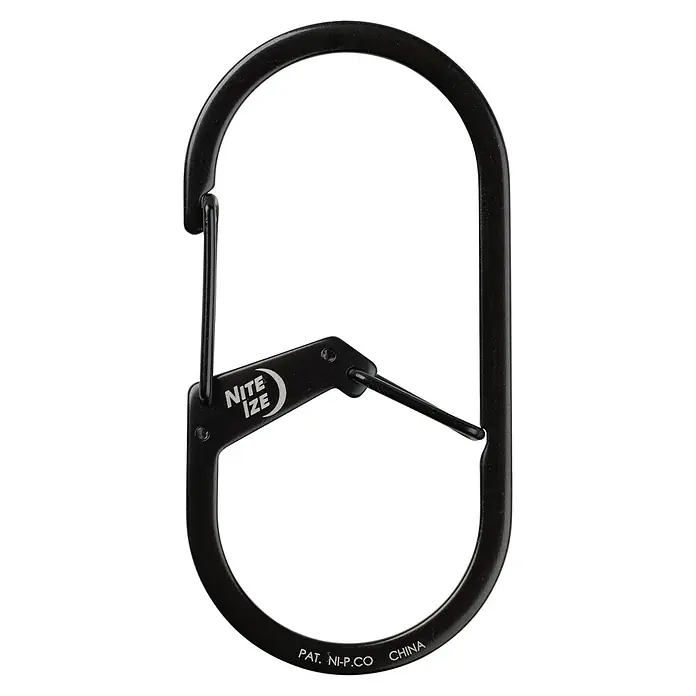 Nite Ize Karabinerhaken G-Series - Edelstahl - Vorderansicht