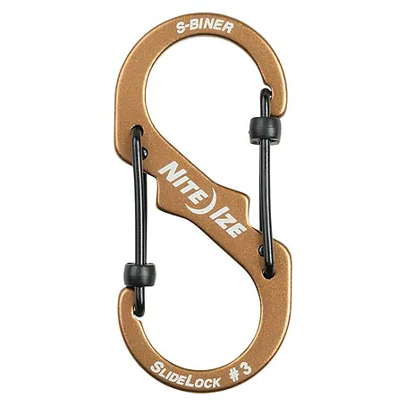 Nite Ize  Doppelkarabiner S-Biner Slidelock