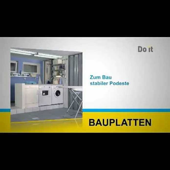 Ultrament U-Rohrkasten Do it - 120 cm x 20 cm x 20 mm - Do it Bauplatten