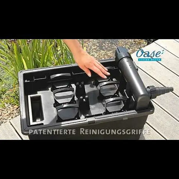 Oase Durchlauffilter-Set BioSmart 36000 - Filterleistung: 100 W, Fördermenge pro Std.: 11.500 l - OASE | BioSmart Set - Gartenteichfilter
