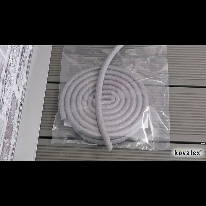Kovalex Schaumstoffdehnungsprofil - Ø x L: 1,5 x 500 cm, Moltopren-Schaumstoff - Kovalex® Schaumstoffdehnungsprofil
