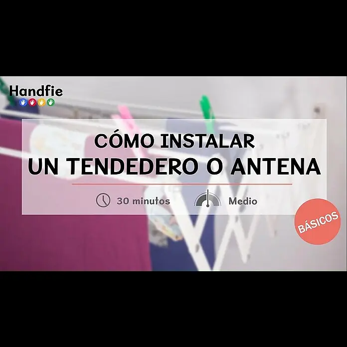 Index Easykit Juego de fijaciones para tendederos y antenas - 4 piezas - Index