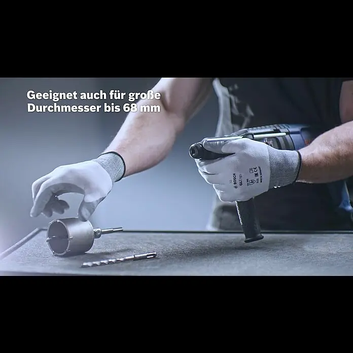 Bosch Professional Kombihammer GBH 2-26 F - 830 W, Max. Schlagzahl: 4.000/min - Bosch Bohrhammer GBH 2-26 & GBH 2-26 F Professional