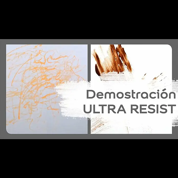 Bruguer Ultra Resist Pintura para paredes - Verde envejecido, 4 l, Mate - Demostración pintura