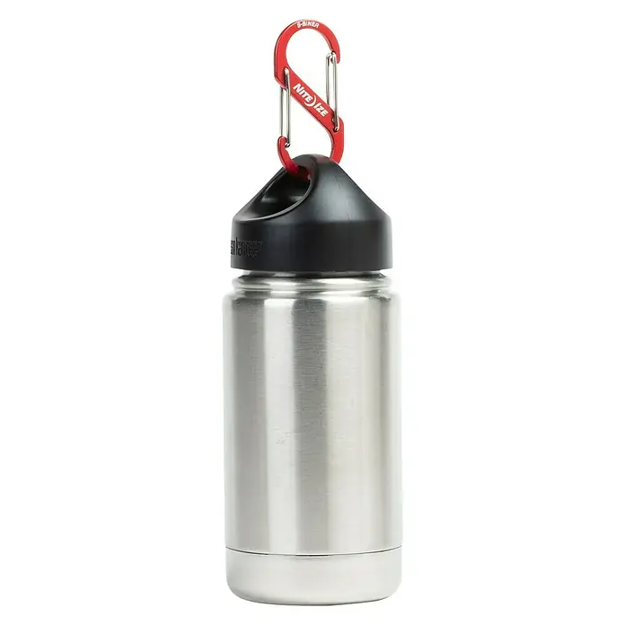 Doppelkarabiner S-Biner - Rot - Vorderansicht