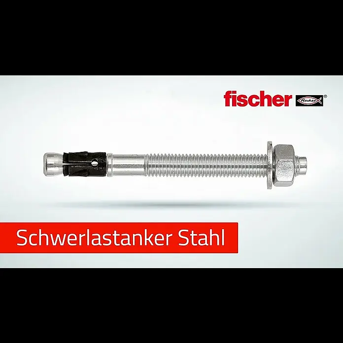 Fischer Schwerlastdübel FAZ II 10/10 A4 E - Ø x L: 10 x 95 mm, Edelstahl, M10 x 53 mm - Bolzenanker FAZ II von Fischer