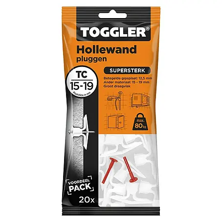 Toggler  Hollewandpluggen TC 15-19