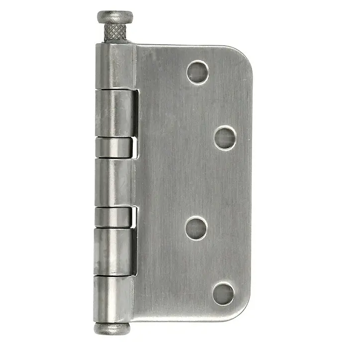 Scharnier verzinkt rond - l x b: 90 x 90 mm - Vooraanzicht