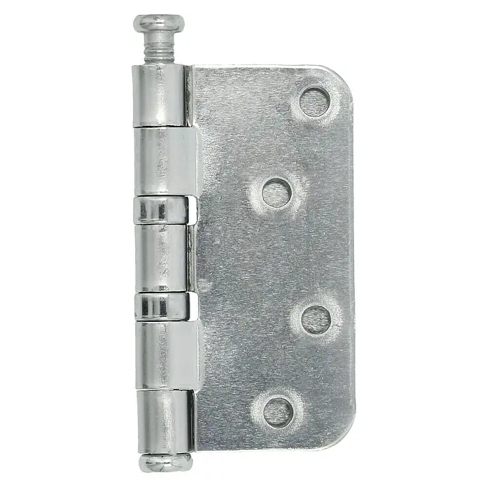Scharnier ronde hoek verzinkt - l x b: 89 x 89 mm - Vooraanzicht