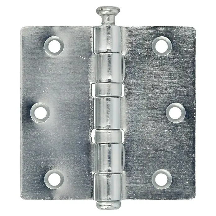 Scharnier Gegalvaniseerd - l x b: 76 x 76 mm - Vooraanzicht