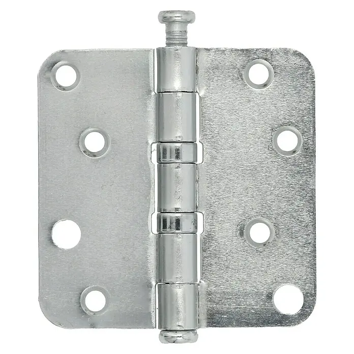 Scharnier ronde hoek verzinkt - l x b: 89 x 89 mm - Vooraanzicht