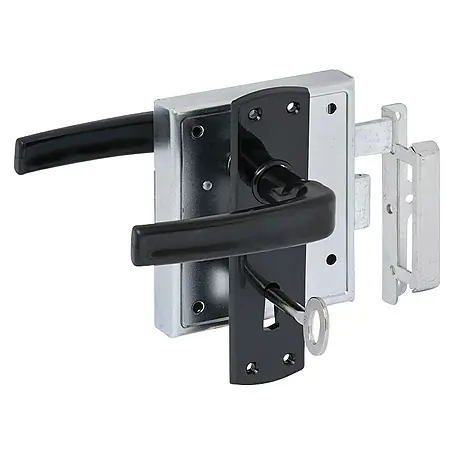 Slot poort met beslag