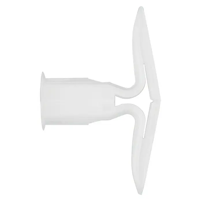 Toggler Hollewandpluggen TD 23-26 - 20 stk., Wit - Zijaanzicht rechts