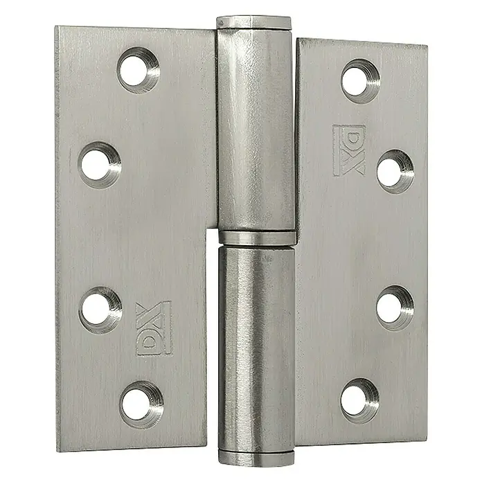 Paumellescharnier RVS - 89 x 89 mm, DIN-L - Vooraanzicht