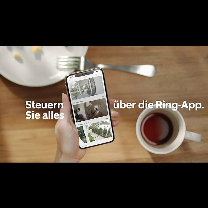 Ring Türklingel mit Kamera Video Doorbell 3 - 1.920 x 1.080 Pixel (Full HD), WLAN mit WPA2 Verschlüsselung, 2,4 GHz/5 GHz, IP64 - Wir stellen vor - die Ring Video Doorbell 3
