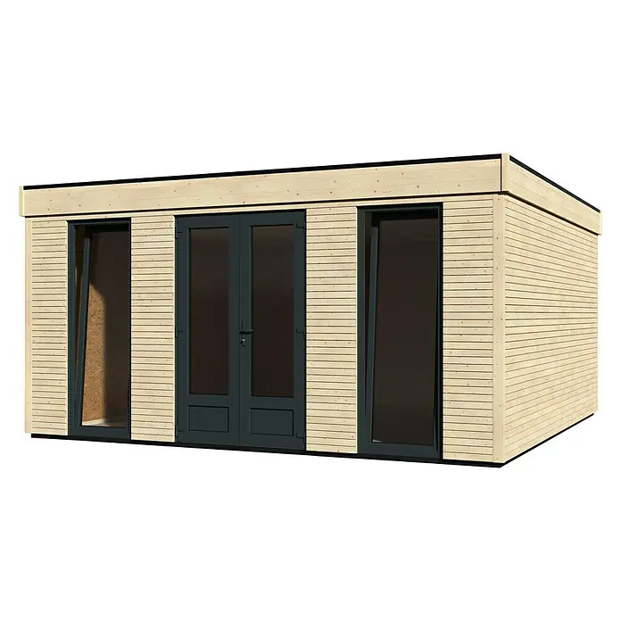 Décor et Jardin Caseta de jardín Decor Home - B x T: 497 x 497 cm, 21,34 m² - Vista angular