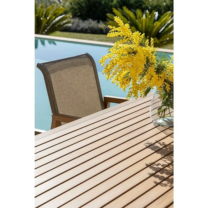 Conjunto de muebles Flavium - 7 piezas, Teca - Foto ambiente
