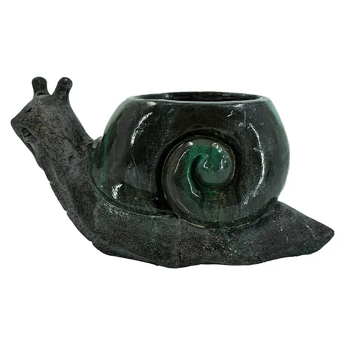 Dekofigur - L x B x H: 24 x 27 x 18 cm, Magnesia - Linke Seitenansicht
