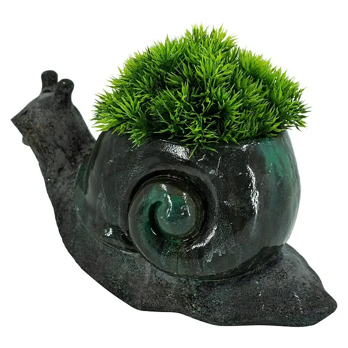 Dekofigur - L x B x H: 24 x 27 x 18 cm, Magnesia - Linke Seitenansicht
