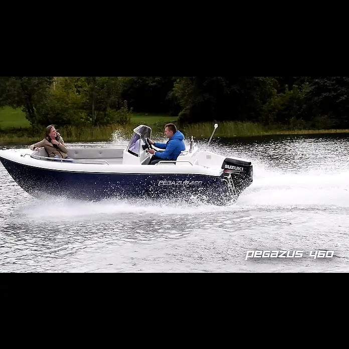 PEGAZUS GFK-Boot GFK 460 Basic - Motorleistung: Ohne Motor, Geeignet für: Max. 5 Personen, Norm: CE-Klasse C - PEGAZUS 460