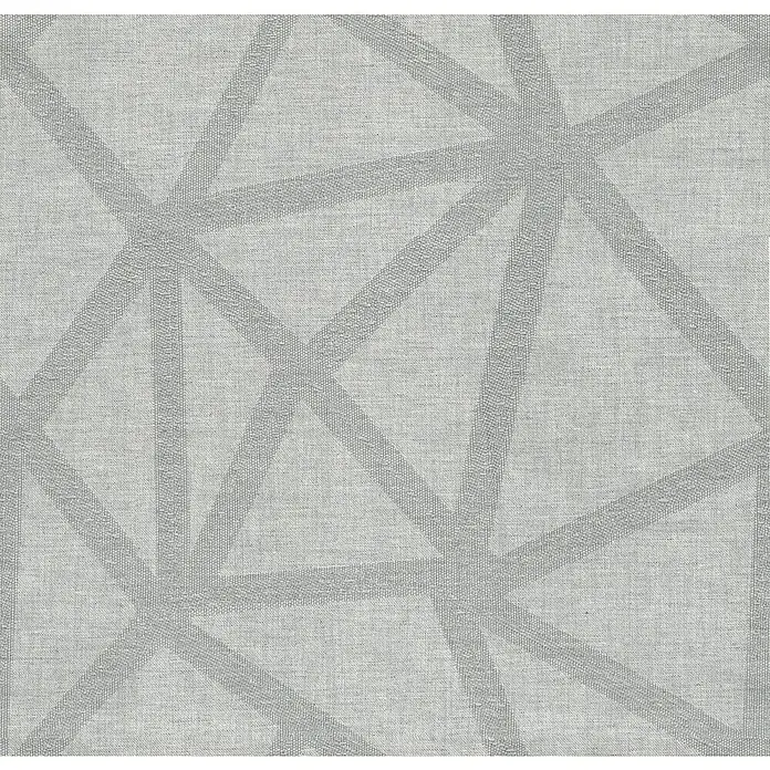 Cortina con ollaos Sevilla - An x Al: 140 x 270 cm, 64 % Poliéster y 36 % Algodón, Gris Perla - Primer plano