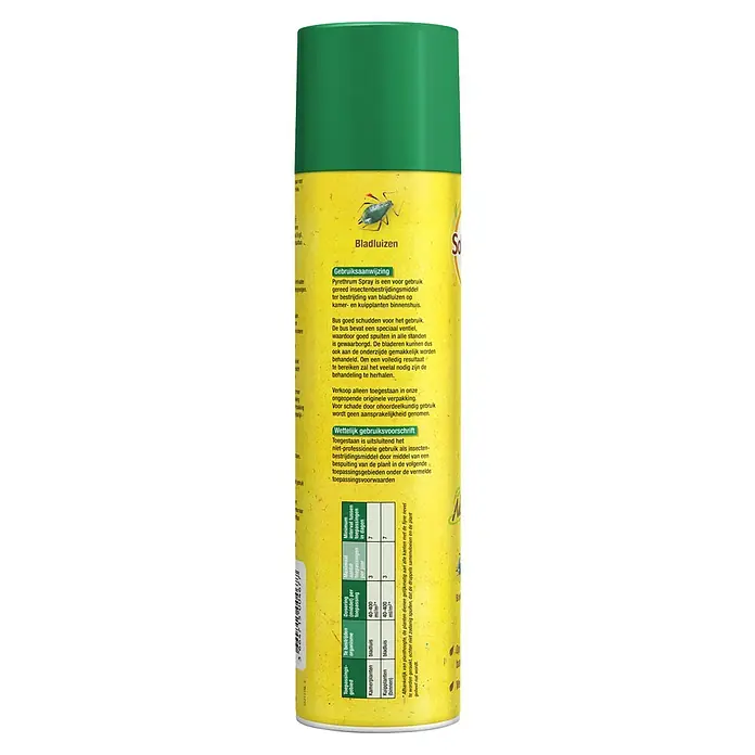Solabiol Insectenspray luizen - 400 ml - Achteraanzicht