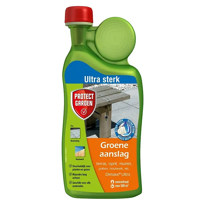 Protect Garden Groene aanslagreiniger Dimaxx Ultra - 1 l, Concentraat - Vooraanzicht