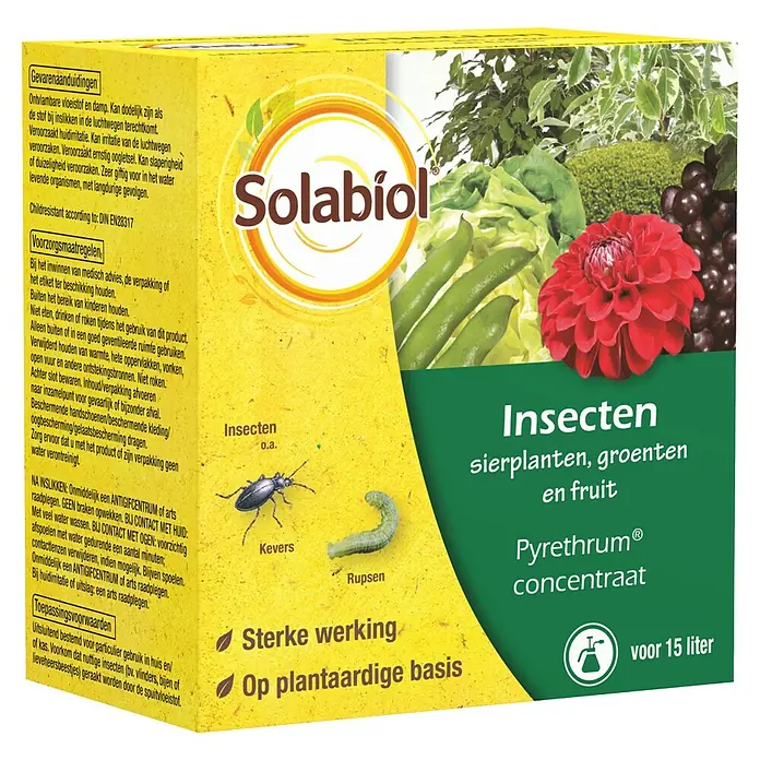 Solabiol Insectenverdelger Natria concentraat - 30 ml - Diagonaal zicht