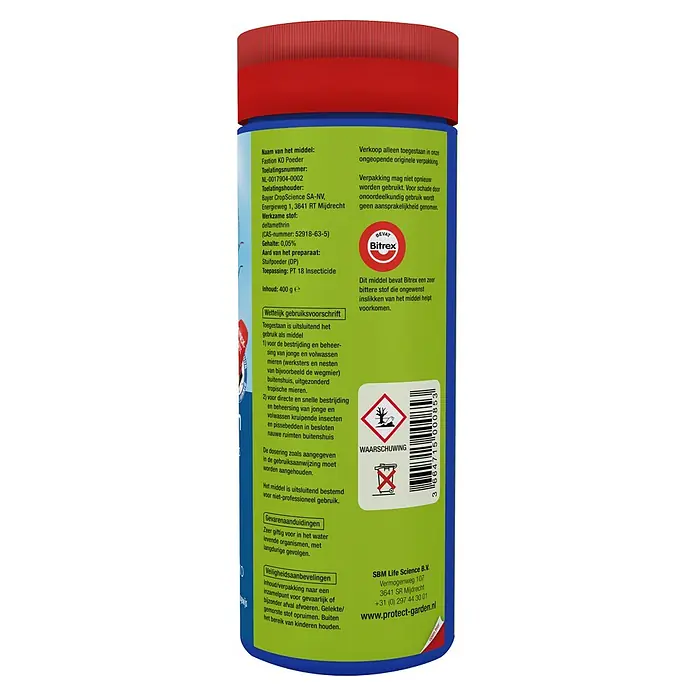 Protect Garden Mierenmiddel - 400 g, Poeder - Achteraanzicht