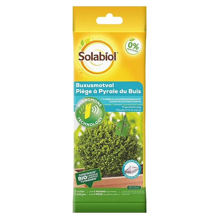 Solabiol Feromoonval - 2 stk., Buxusmot - Vooraanzicht