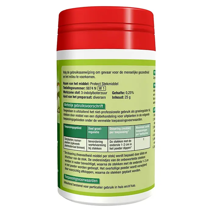 Protect Garden Stekpoeder - 25 g, Geschikt voor: Sierplanten - Achteraanzicht