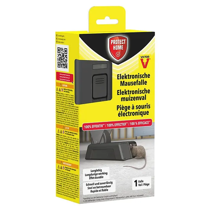 Protect Home Muizenval elektronisch - Muizenbestrijdingsmiddelen, 1 stk. - Vooraanzicht