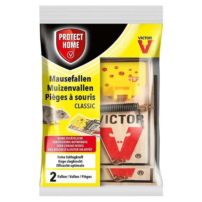 Protect Home Muizenval - Muizenbestrijdingsmiddelen, 2 stk. - Vooraanzicht