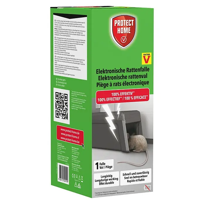 Protect Home Rattenval elektronisch - 1 stk. - Diagonaal zicht