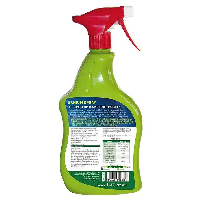 Protect Garden Insectenspray Sanium - 1 l - Achteraanzicht