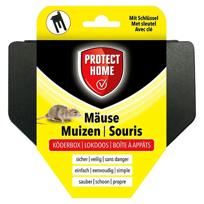 Protect Home Muizenlokdoos - 1 stk. - Vooraanzicht