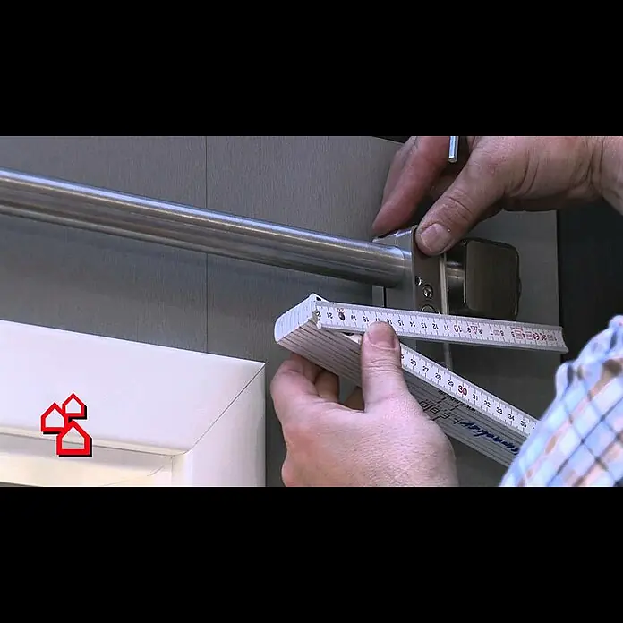 Diamond Doors Schiebetürbeschlag Tender - Edelstahloptik, Geeignet für: Ganzglas-Schiebetüren, 200 cm - Schiebetürsystem Tender