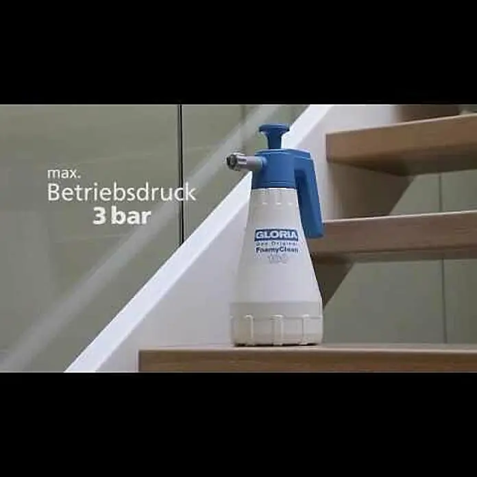 Gloria Drucksprüher FoamyClean 100 - 1 l - Schaumsprüher