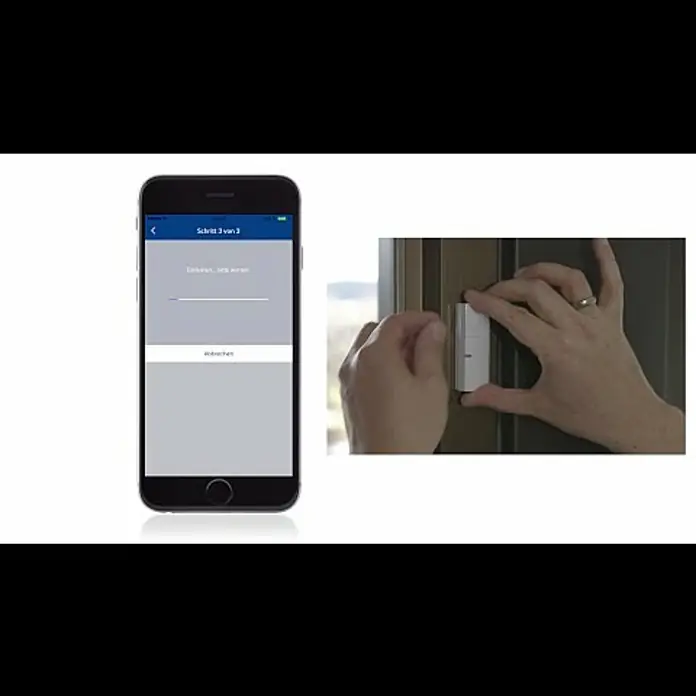 Abus Smartvest Fenster- & Türsensor - 14 x 40 x 71 mm, Passend für: Abus Smartvest Alarmanlage, Batterielaufzeit: 1 Jahr - Öffnungsmelder mit App verbinden