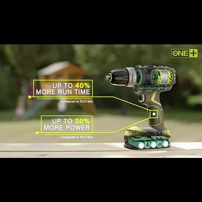Ryobi Akku-Bohrschrauber - 18 V, Ohne Akku, Leerlaufdrehzahl: 0 U/min - 1.700 U/min - Produktvideo Ryobi Bürstenlose Akkuschrauber