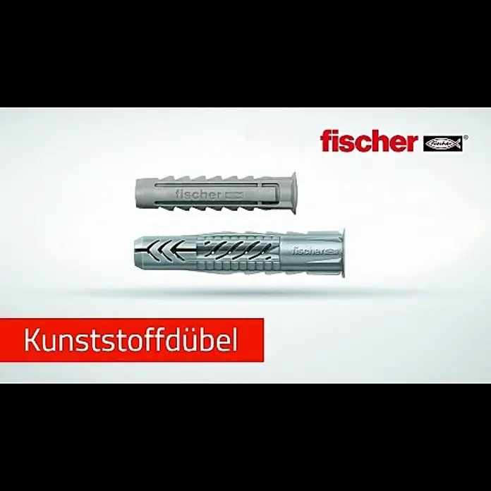 Fischer Universal-Durchsteckdübel SX 10 x 50 - 50 Stk. - Universaldübel Fischer UX und Nylondübel Fischer SX