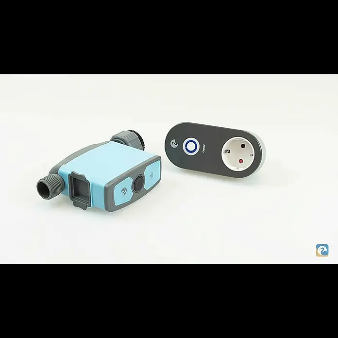 Garza Smart Home Enchufe inteligente y Controlador de riego - Azul, Gris, Plástico, IP54, Ubicar - ¿Cómo instalar el Riego Inteligente WiFi de Garza?