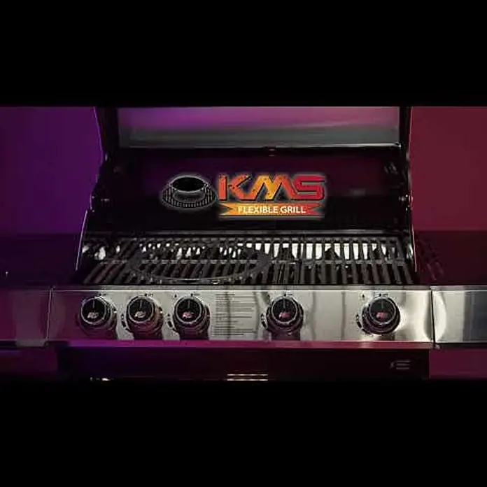 Kingstone KMS Gasgrill Cliff 450 - Anzahl Brenner: 4, Hauptgrillfläche: 70 x 45 cm, 17 kW