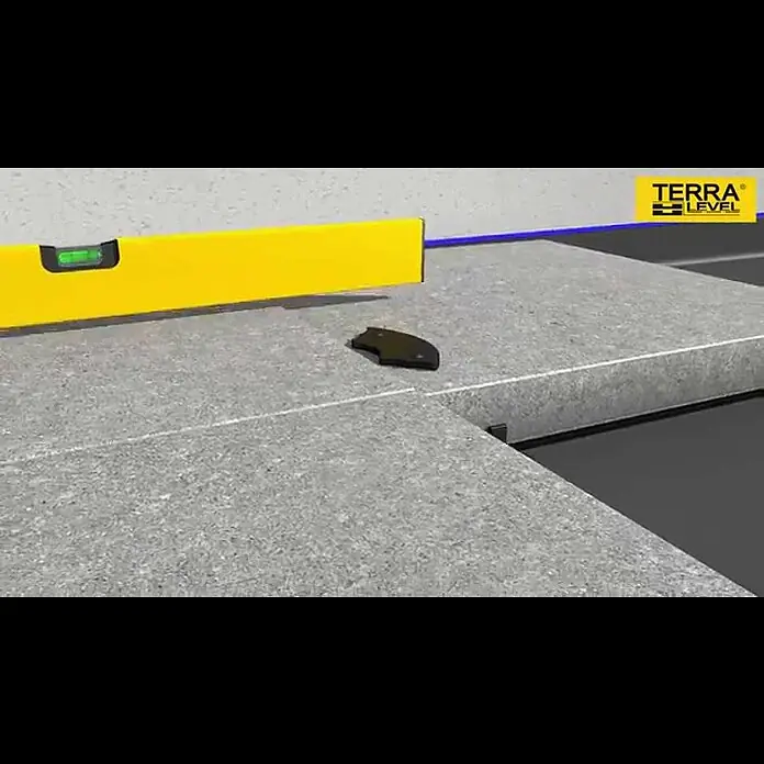 Plattenlager TL8 - Höhenverstellung: 6 cm - 15 cm, Kunststoff - Terra Level - Montageanleitung