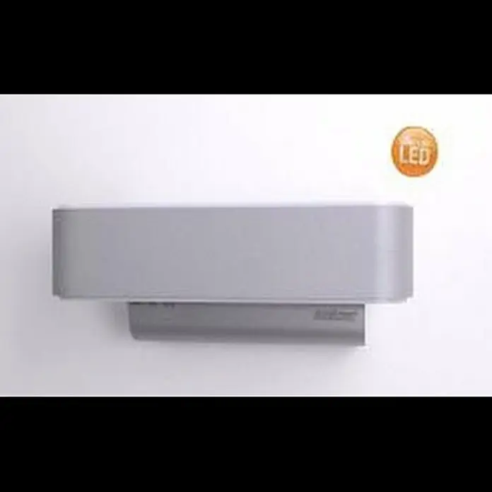 Steinel LED-Außenwandleuchte L 810 iHF Up-/Downlight - 9,8 W, 145 x 230 x 91 mm, Anthrazit, Weiß, IP44 - Steinel Design Sensor Außenleuchte L 810