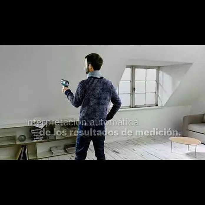 Bosch Termodetector PTD 1 - -20 °C a +200 °C (superficies), Distancia de medición óptima: 0,5 - 1 m - PTD1